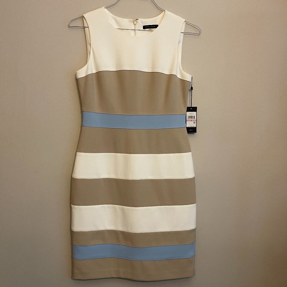 Tommy Hilfiger Color Block Sheath Dress